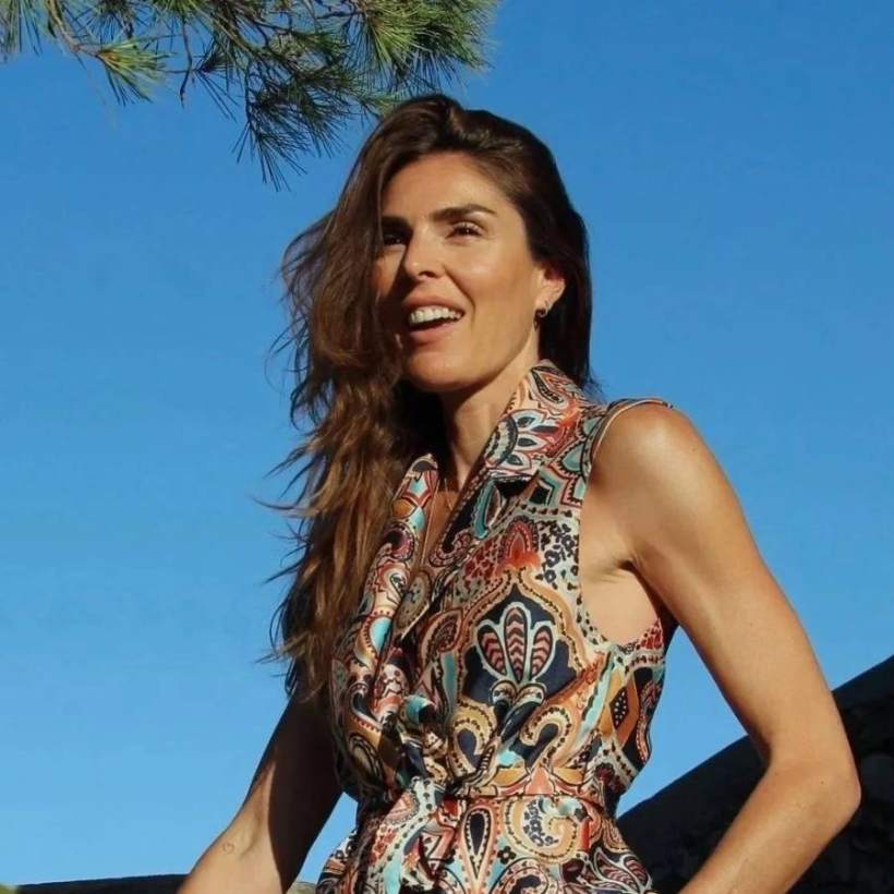 Lou outdoors in the sun