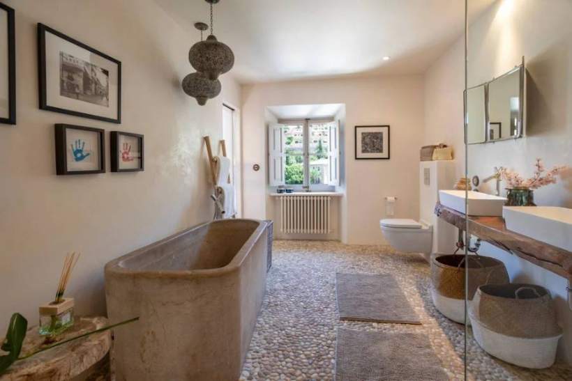 Bathroom after