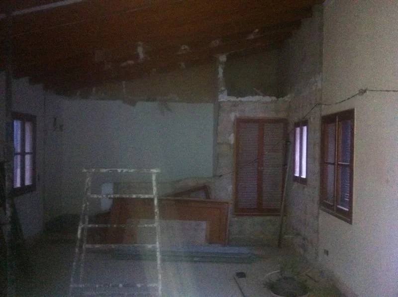 Living room before