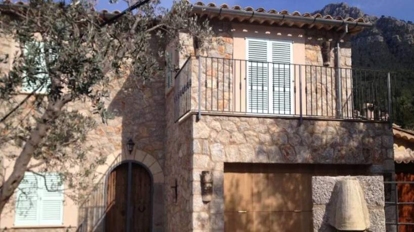 Restored stone townhouse in Mallorca